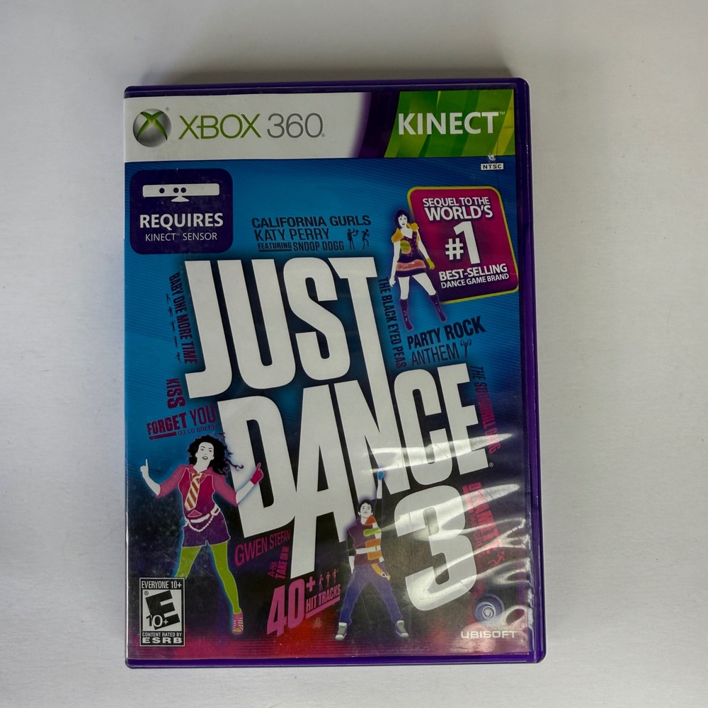 Just Dance 3 Xbox 360 Kinect Video Game Dance Off Fun